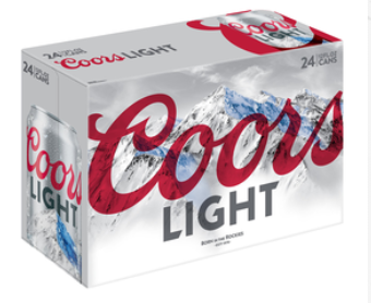 Coors Light Case 24pk