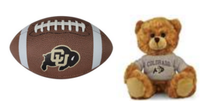 BOTH: Teddy Bear & Football
